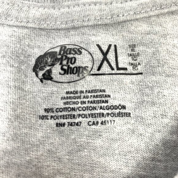 3/$25 Bass Pro Shop Outdoors Youth XL T Shirt - Picture 5 of 8
